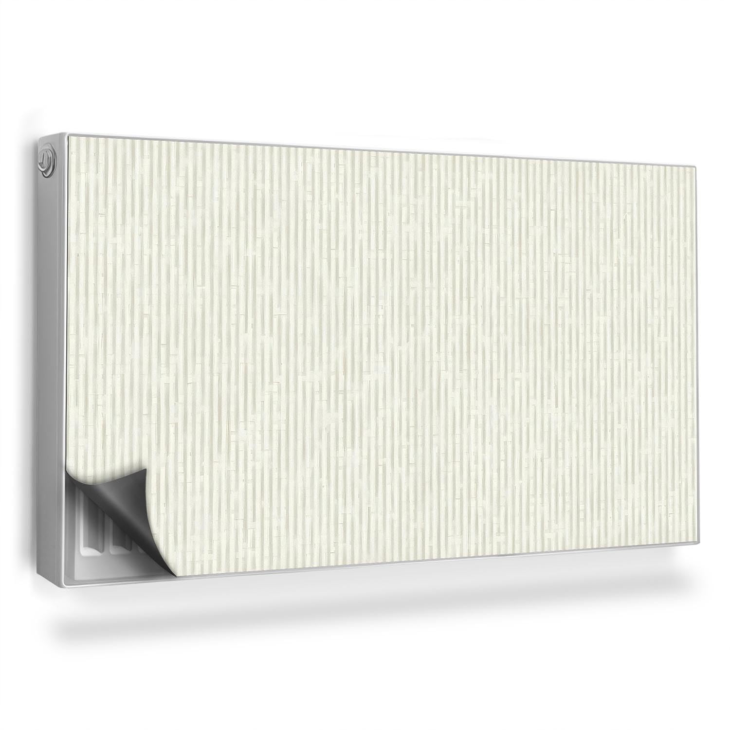 Panel decorativo magnético de radiador 110x60 cm para salones modernos y limpios