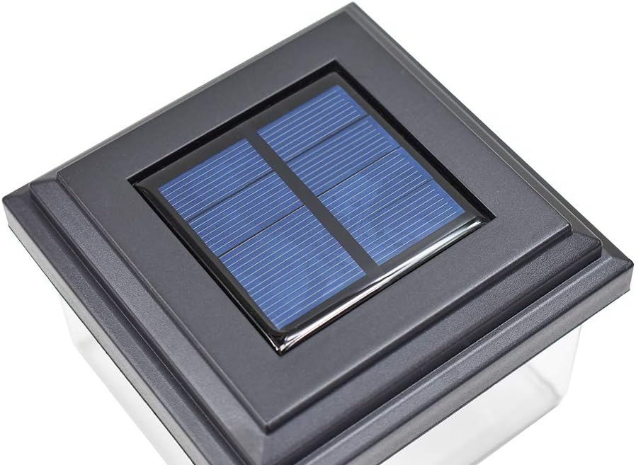 Amazon Crazy 🔥 Deals 8 Pack Black Outdoor Garden 4 x 4 Solar 8 SMD LED Translucent Post Deck Cap Square Fence Light Landscape For Wood Only Free Shipping Offer 8 Pack Black Outdoor Garden 4 x 4 Solar 8 SMD LED Translucent Post Deck Cap Square Fence Light Landscape For Wood Only
