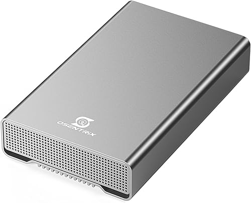 GX100 - Disco duro externo USB 3.2 Gen 2 USB-C de 10 TB con concentrador USB para Windows o MacOS PC de sobremesa y portátil