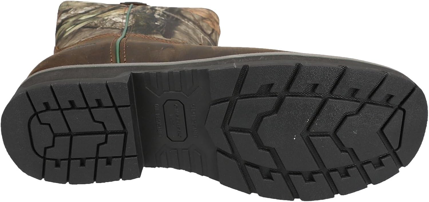 Skechers Men's John Deere Rowood Mos Burrow Waterproof Wellington