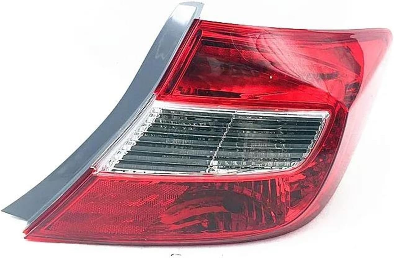 Car Rear Lights Upgrade for Civic 9th 2012 2013 Inner Outside Rear Tail Lamp Tail Lamp Taillight Rear Light Assembly Without Lamp Bulb(Left Inside)