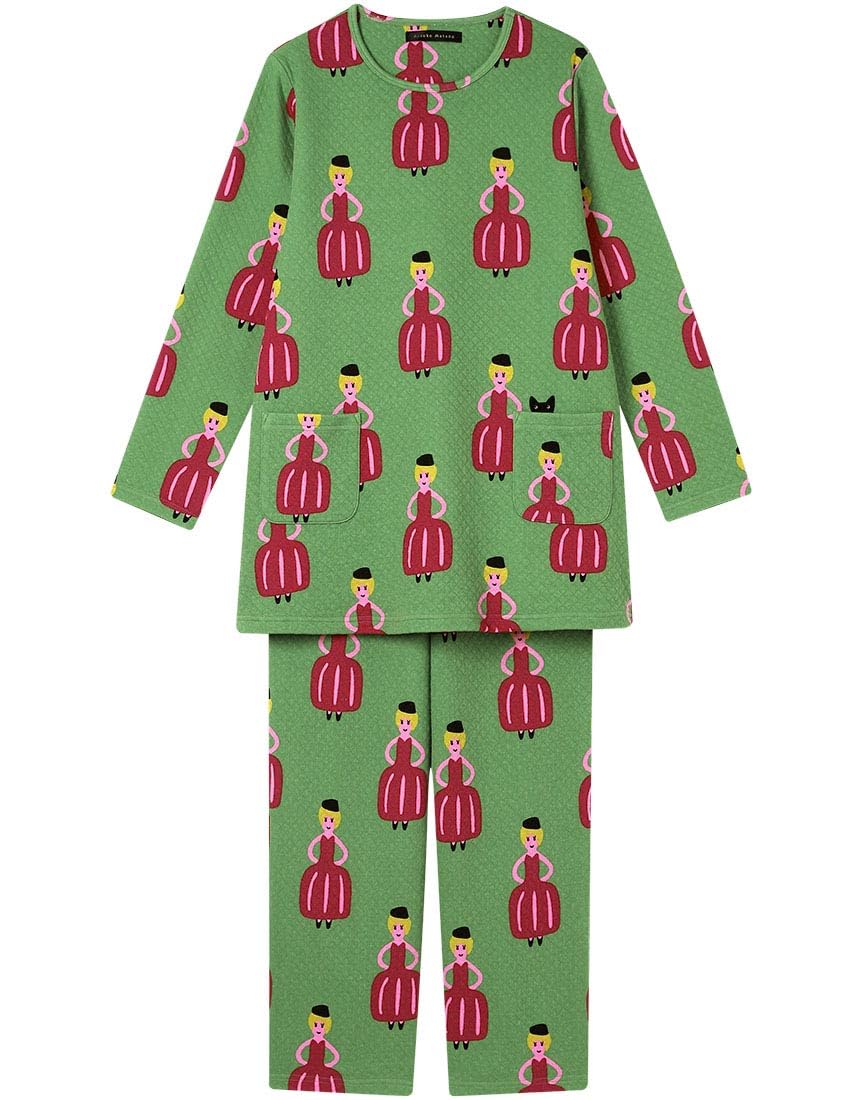 新品　ワコールWacoal マタノアツコ　あったか素材　キルトニット　パジャマ Amazon.co.jp: Wacoal RELAX＆SLEEP(ワコール リラックス&スリープ