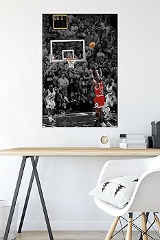 レア　エアジョーダンフライトクラブ　マイケルジョーダン写真　ポスター Rare Vintage Nike 1991 Michael Jordan 