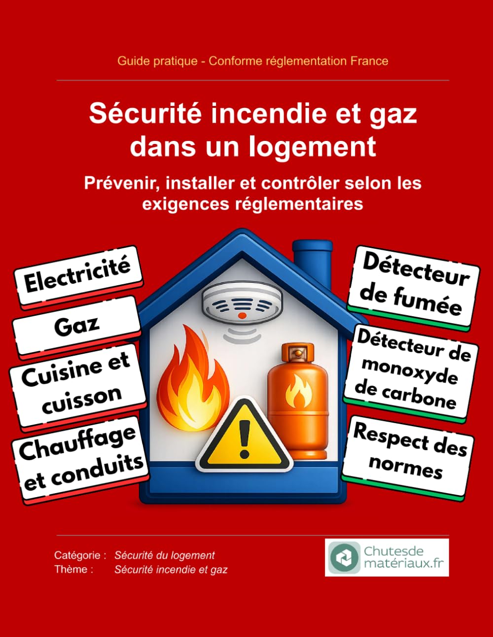 Sécurité incendie et gaz dans un logement: Prévenir, installer et contrôler selon les exigences réglementaires (Sécurité du logement)