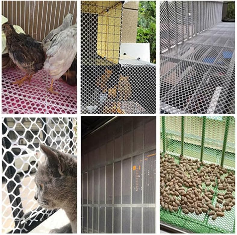 Siatka ochronna na drzewa, materiał HDPE, zapobiega utracie zwierząt domowych i wspiera ogrody warzywne i hodowlę drobiu