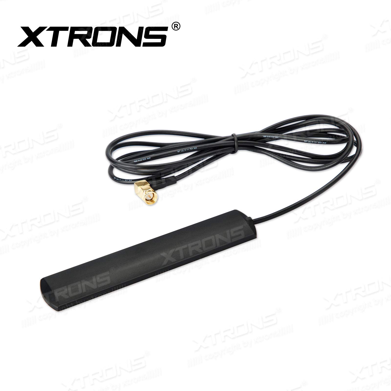 XTRONS 1.5M 5dBi in Car WiFi Booster Antenna Car WiFi Receiver for Vans SUVs with SMA Male Plug