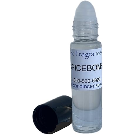 Atlantic Fragrances SPICEBOMB (For Men): Enticing Roll-On Oil Cologne
