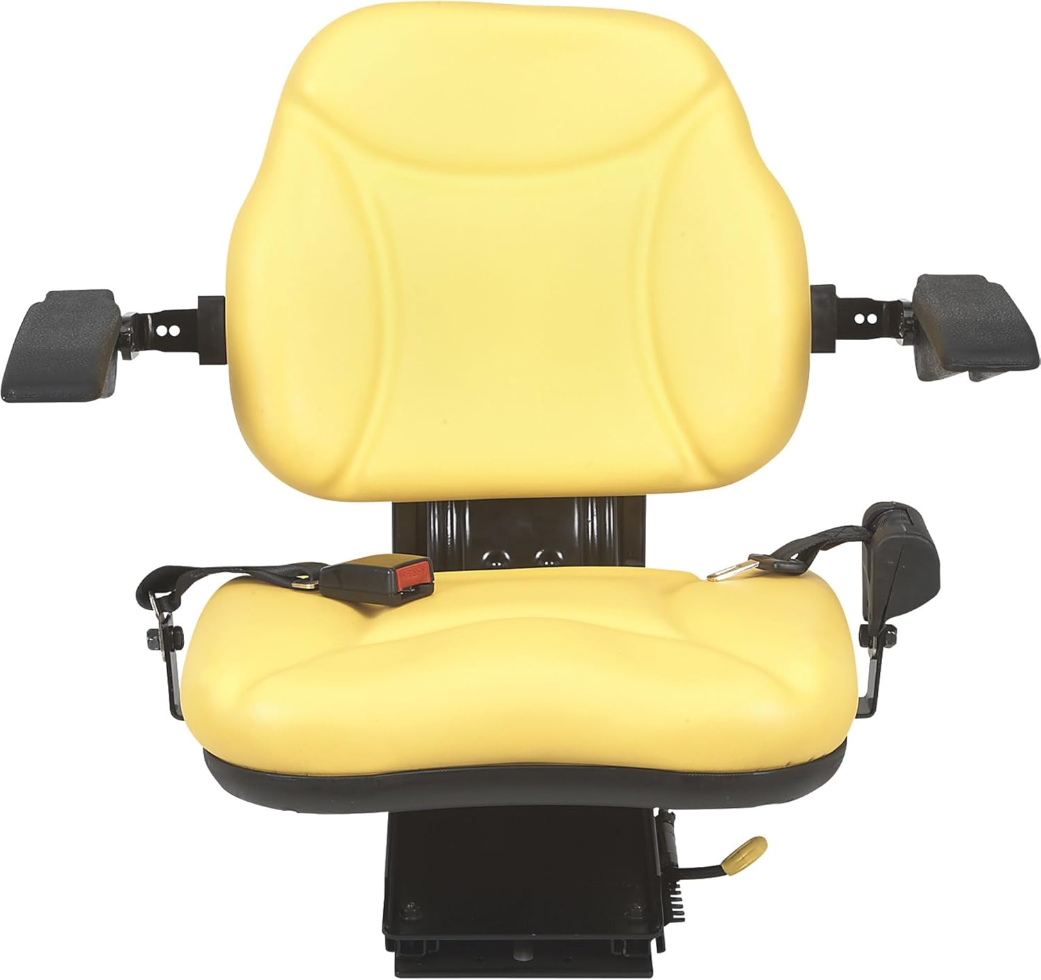 A & I Products Big Boy Suspension Tractor Seat - Yellow, Model Number BBS108YL