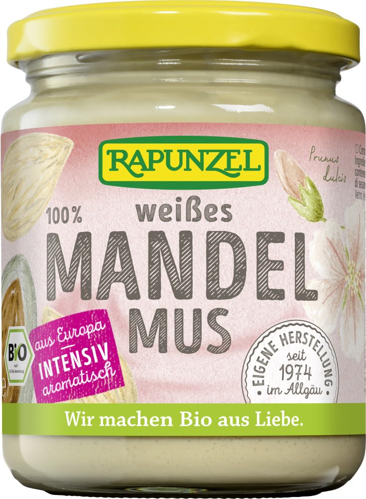 Rapunzel Bio Mandelmus weiß, aus Europa (6 x 250 gr)