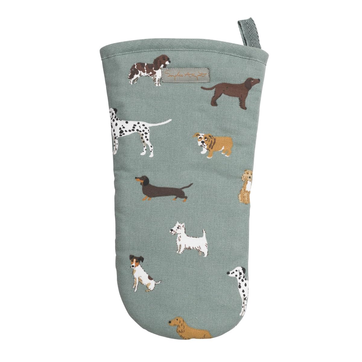 Sophie Allport Blue Fetch Oven Mitt