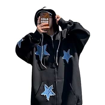 【BAON】Manoi star color matching printing over zip-up 61SyMgShUyL._SY350_QL65_.jpg