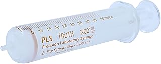 Truth Laboratory PLS Glass Syringe Glass Luer Tip, 50ml (03-13-01-06)