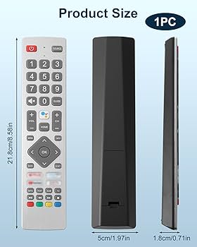 SHWRMC0133 Telecomando IR di ricambio per Sharp Aquos TV 32BI6EA