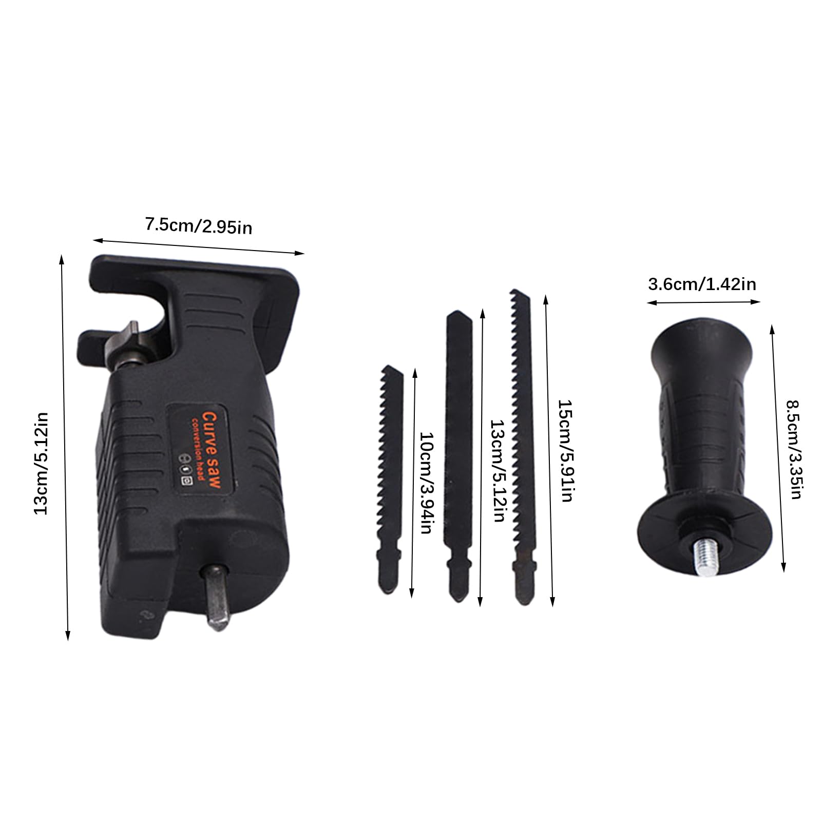 Adattatore Per Alternativa, A Batteria, Accessorio Portatile Per La Lavorazione Del Legno, Con Impugnatura Antiscivolo, Per Taglio Del Legno, Taglio