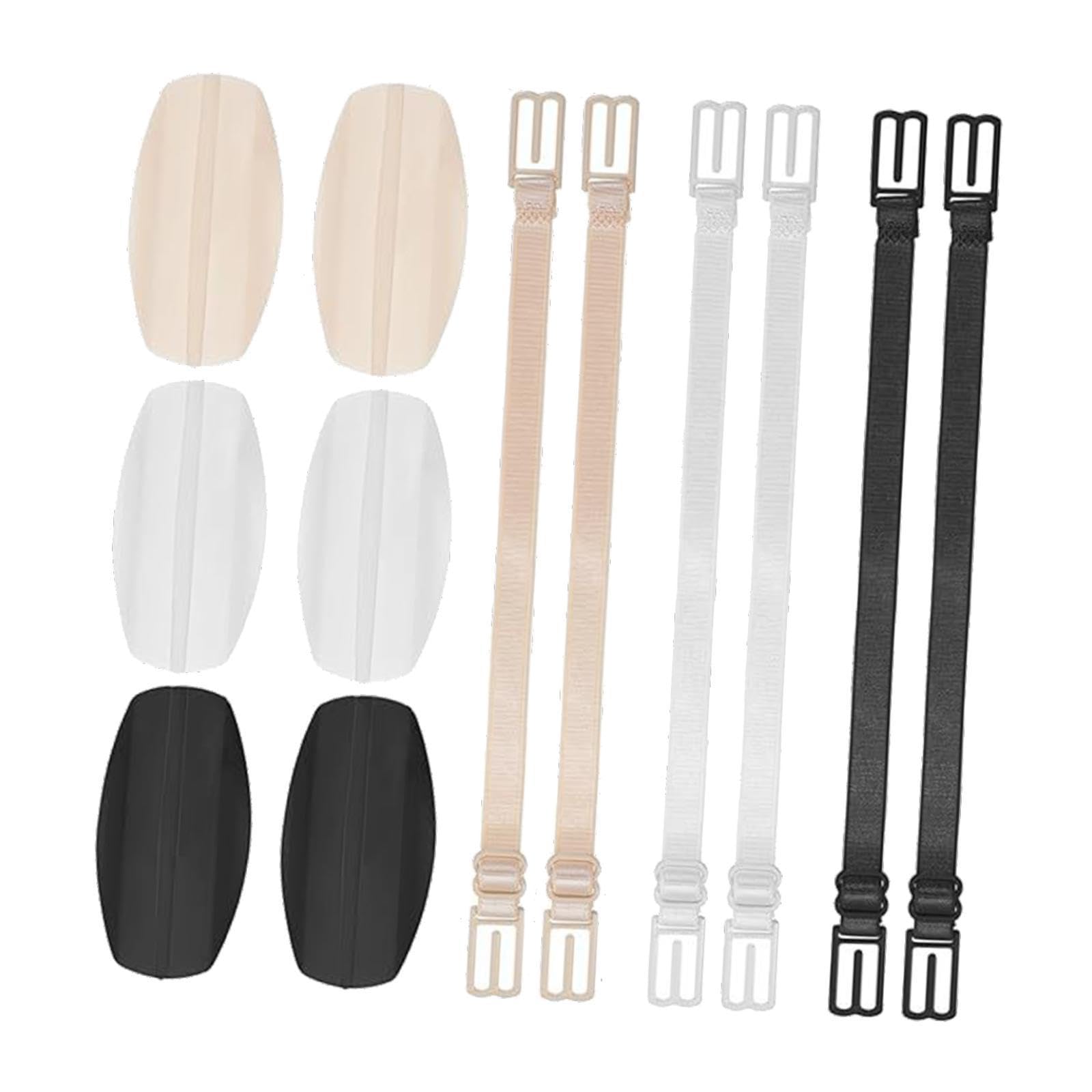 Enakshi Bra Strap Holders For Slipping Underwear Accessories Elastic Bra Strap Clips 6 Pads 6 Straps|Clothing Shoes & Accessories|Womens Clothing|Sleep|Breast Forms Enhancers-image-44