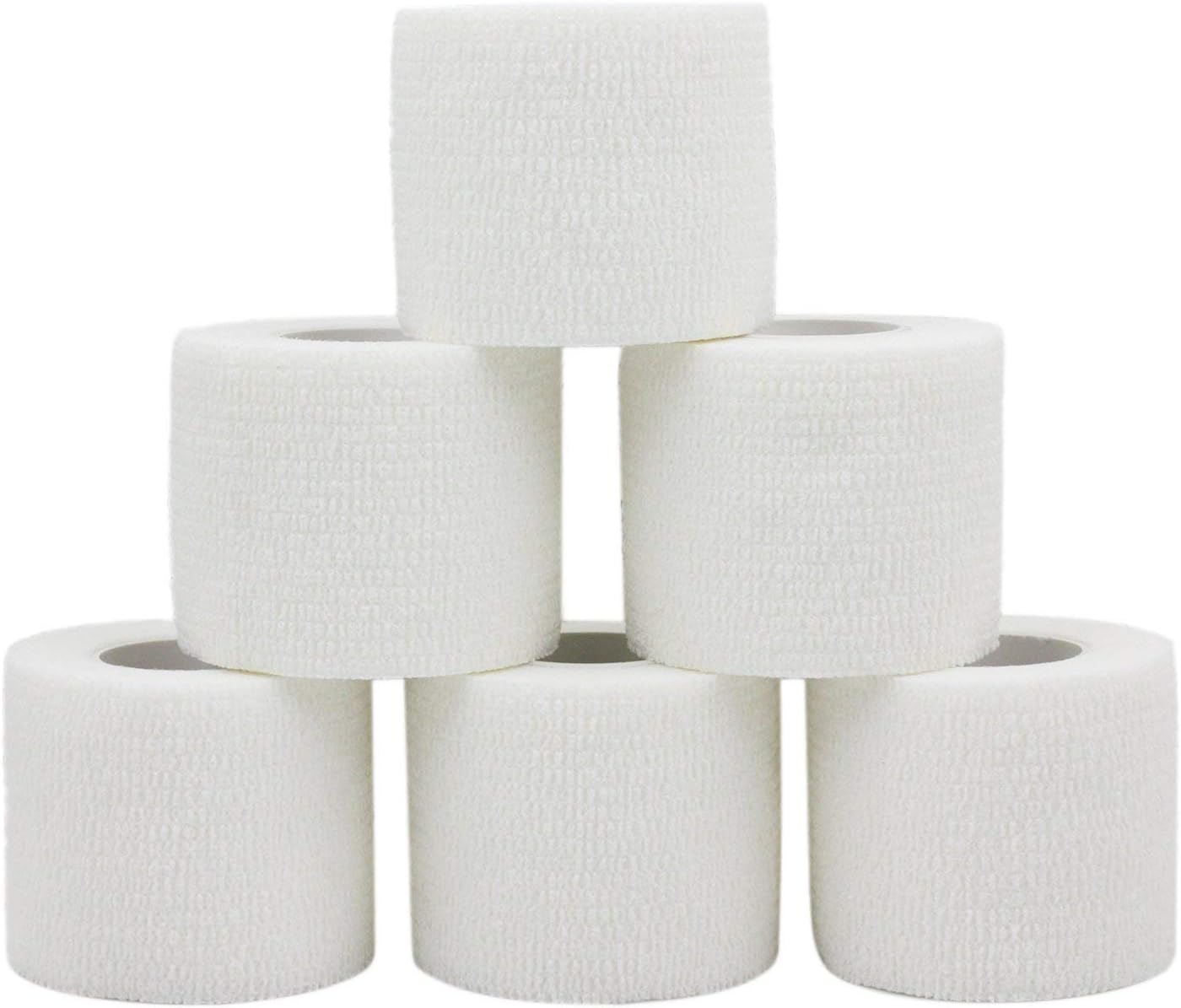 NT First Step Cohesive Bandage 5cm x 4.5m (White, Box of 6), 4.5 m (Pack of 6)