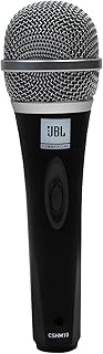 JBL Commercial CSHM10 Handheld Dynamic XLR Unidirectional Microphone With On/Off Switch (Cable Not Included) Black, Medium
