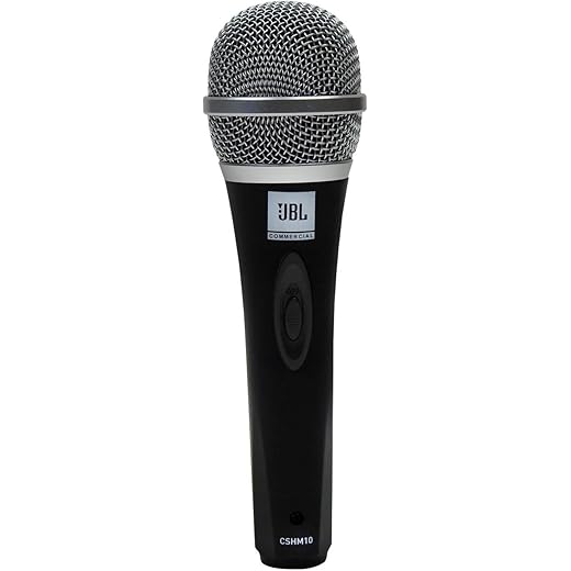 JBL CSHM10 Handheld Microphone Black