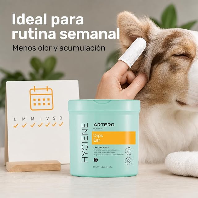 Foto 5 de 8 de Artero - Dedales limpieza auricular Artero para perros 50 uds