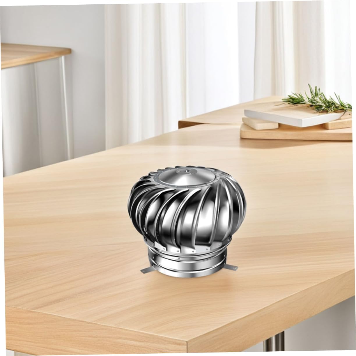 Non Power Roof Ventilation Wind Turbines Attic Air Vent Ventilating Fan Stainless Steel Roof Turbines Vent for Houses Factory Attic Farm