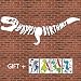 Geefuun Dinosaur Dino Happy Birthday Banner Fossil Jurassic T-REX Garland -- Party Decoration Supplies