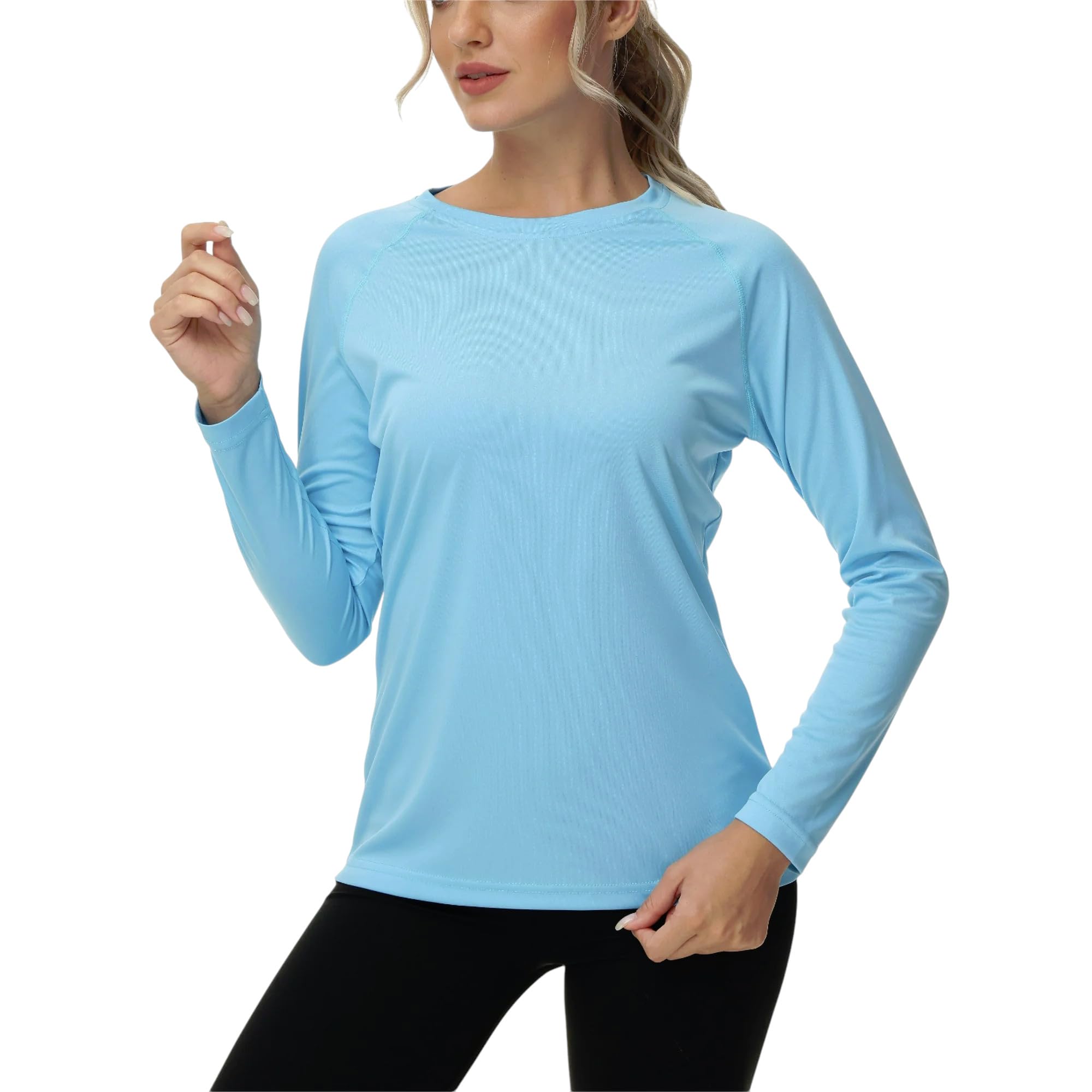 Aqua Holic Women's T-Shirt Full Sleeves | Quick-Dry UPF 50+ Tshirt For Swimming, WaterPark and All Outdoor Sports 1