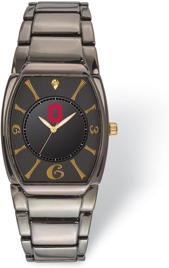 LogoArt Ohio State University Executive Black-plated Watch