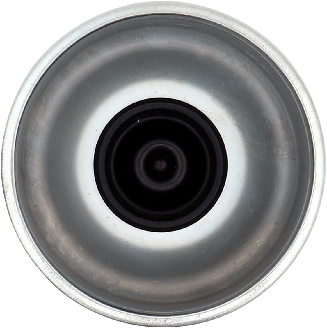 4 PCS 2.72" OD Trailer Dust Grease Caps with Rubber Plugs, Fits 7,000 to 8,000 lb Trailer Axle Wheel Hubs