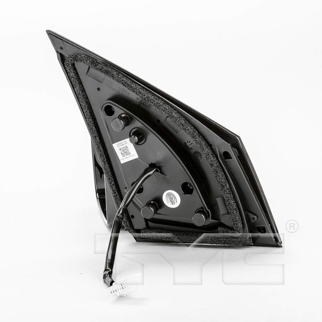 Driver Side Mirror Replacement For Nissan Murano 2015-2016 - Power Adjusted, Turn Signal, Black - View #6