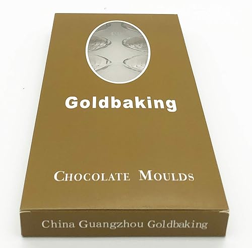 Miniatura 4 de Goldbaking Cacao en forma de chocolate molde DIY policarbonato molde plástico duro caramelo bandeja