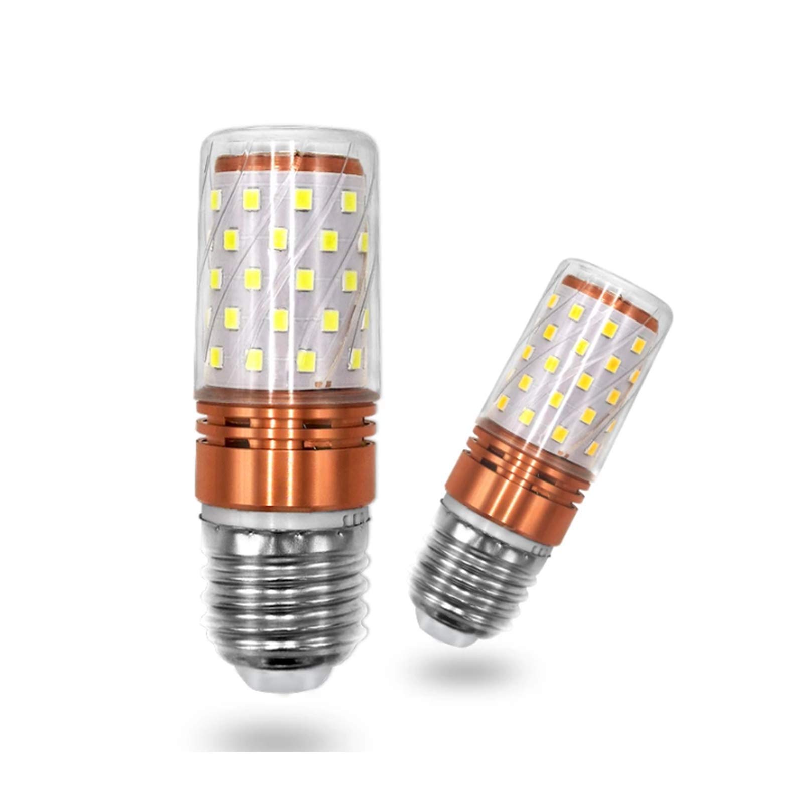 Lampadina LED a Mais 8 W corrisponde a Una Lampadina Non dimmerabile 80 W, Luce LED a pannocchia 800 Lumen, Luce a Candela Edison, Confezione 10, Luce Bianca