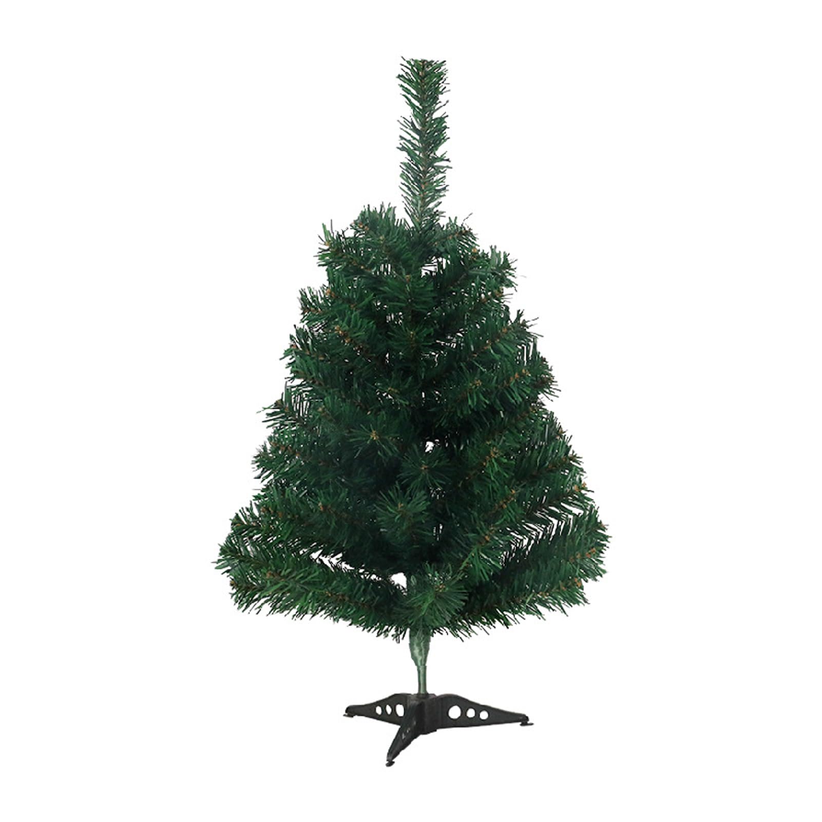 12Inch Artificial Christmas Tree Green Tabletop Christmas Tree with Plastic Stand Mini Xmas Pine Tree for Party Supplies Indoor Outdoor Holiday Home Decoration