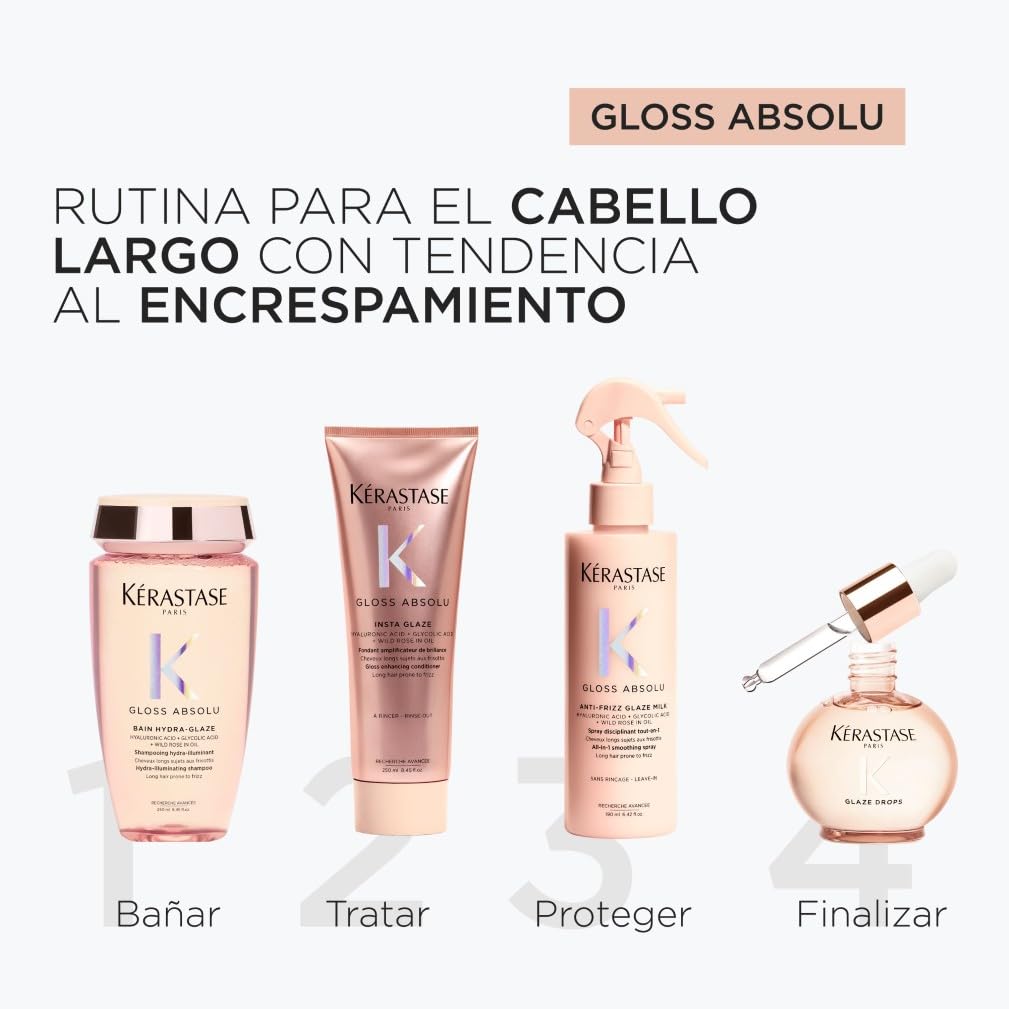 Kérastase Gloss Absolu Bain Hydra-Glaze Champú Hidratante e Iluminador 250ml