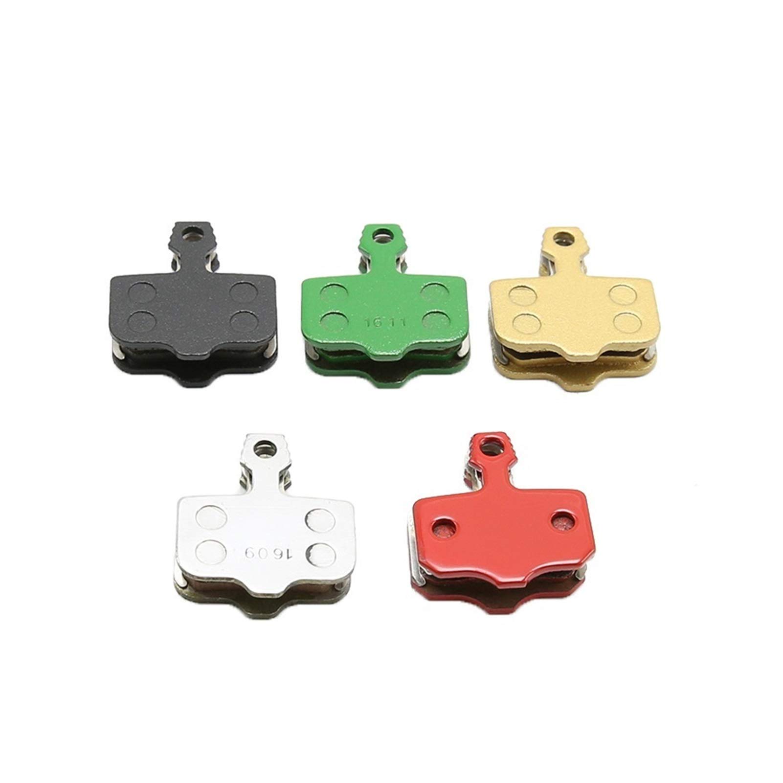 4 pares de resina Sinterizado de la bicicleta Pastillas de freno / Ajuste for / Ajuste for / Ajuste for Avid / Ajuste for elixir Bicicleta de montaña Cerámica Orgánica Cerámica de carbono Brazo de zoo