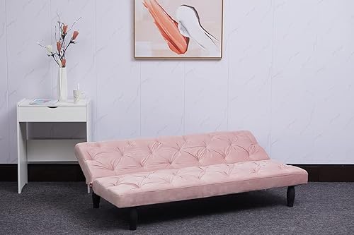 Miniatura 7 de GPCRAC Sofá cama plegable convertible, sofá cama futón con 3 posiciones ajustables para sala de estar, hogar, oficina, espacios de vida compactos
