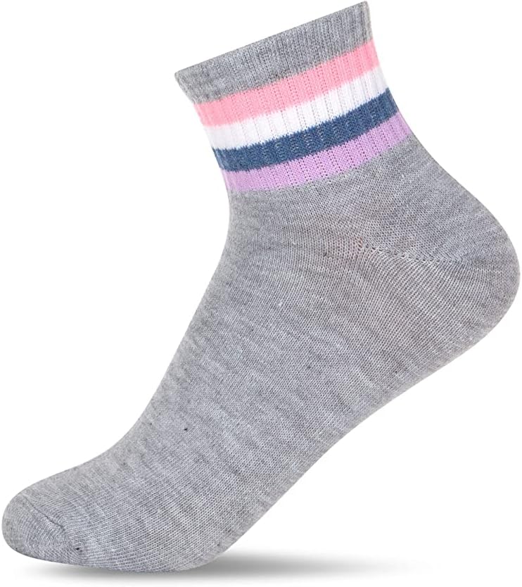 Madden Girl Women's Quarter Socks, Lightweight, Breathable, Soft and Comfortable for 10-Pack