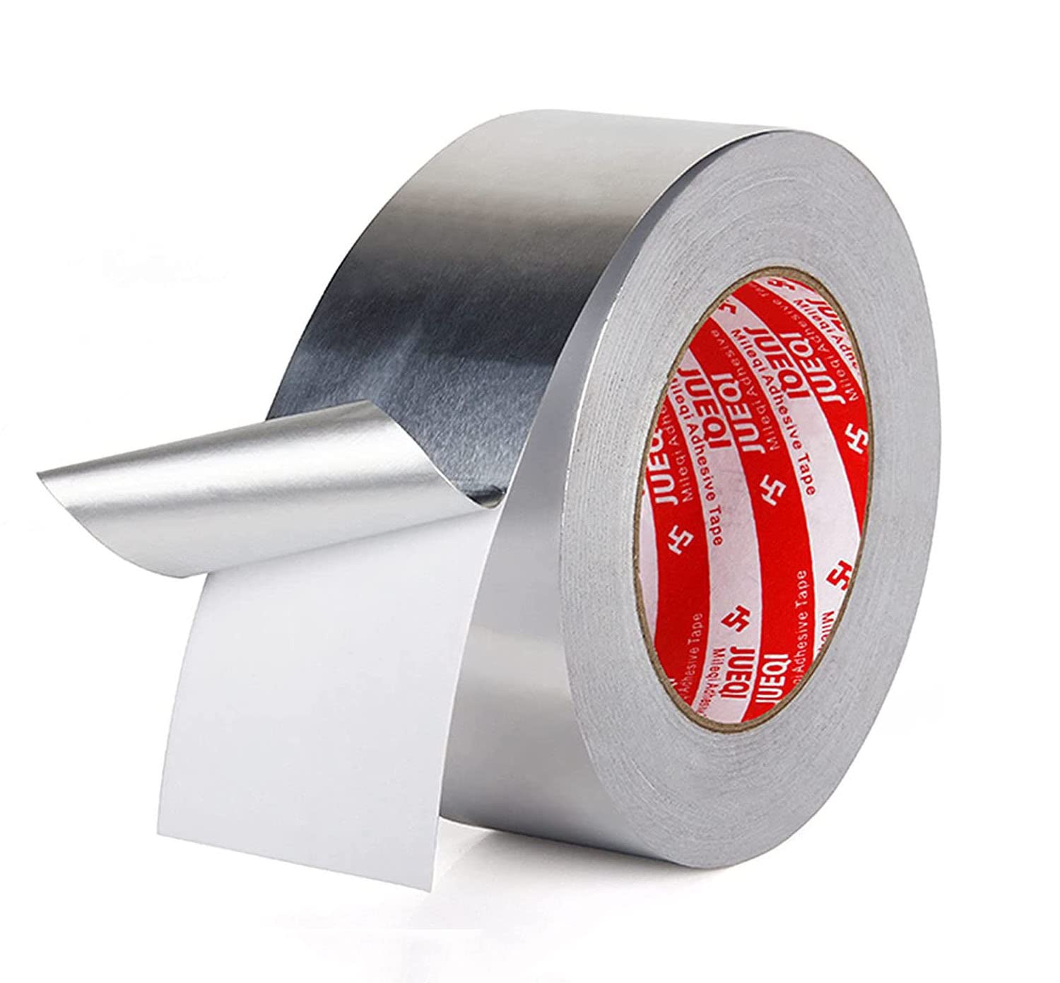 P Plus Fire 4.8cm Wide Aluminum Tape/Aluminum Foil Tape – Professional/Contractor-Grade - Ideal for Sealing & patching hot and Cold HVAC, Duct, Pipe, Insulation Home and Commercial(Pack of 1)