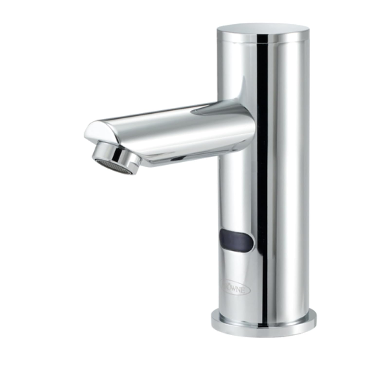 Krowne 16-654 Krowne Royal Series Electronic Faucet, Deck Mount, Single Hole, 4-1/2" Straight spout, Infrared Sensor, Battery Powered (4 AA Alkaline 1.5V Batteries) or Power Supply