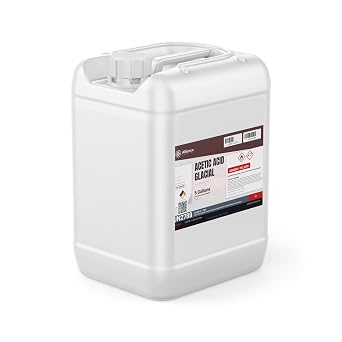 Alliance Chemical Acetic Acid Glacial ACS Grade - 5 Gallon Pail - Industrial Reagent