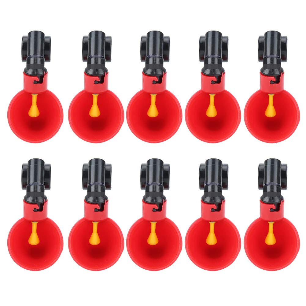 UKCOCO Tétons D'eau Automatiques Lot De 4 Transparent Distributeur D