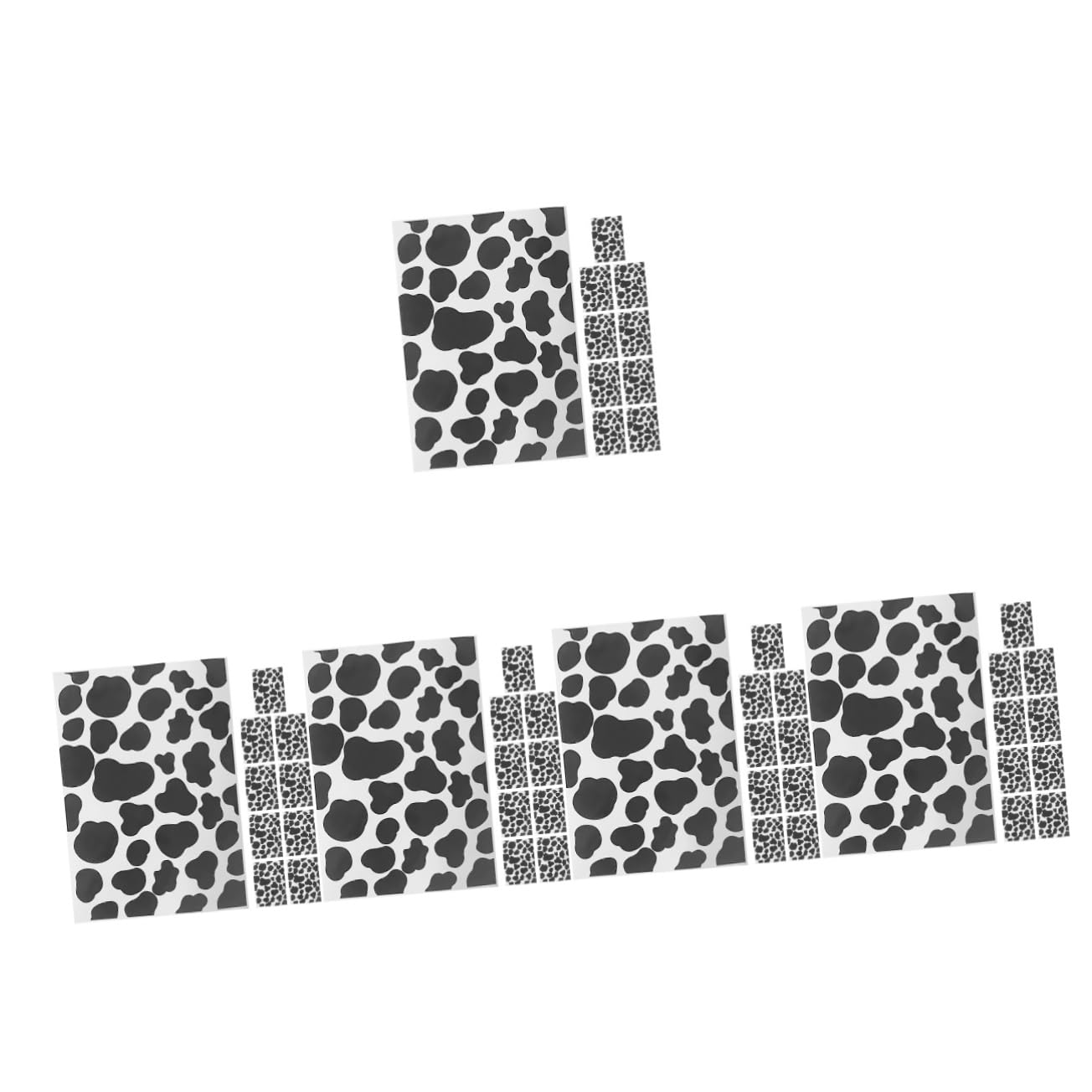 Autocollants vaches animaux pour sticker mural de cuisine et papier DIY