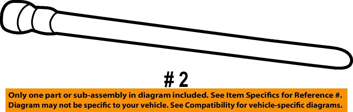 Genuine GM 15078833 Spare Wheel Hoist Shaft Guide