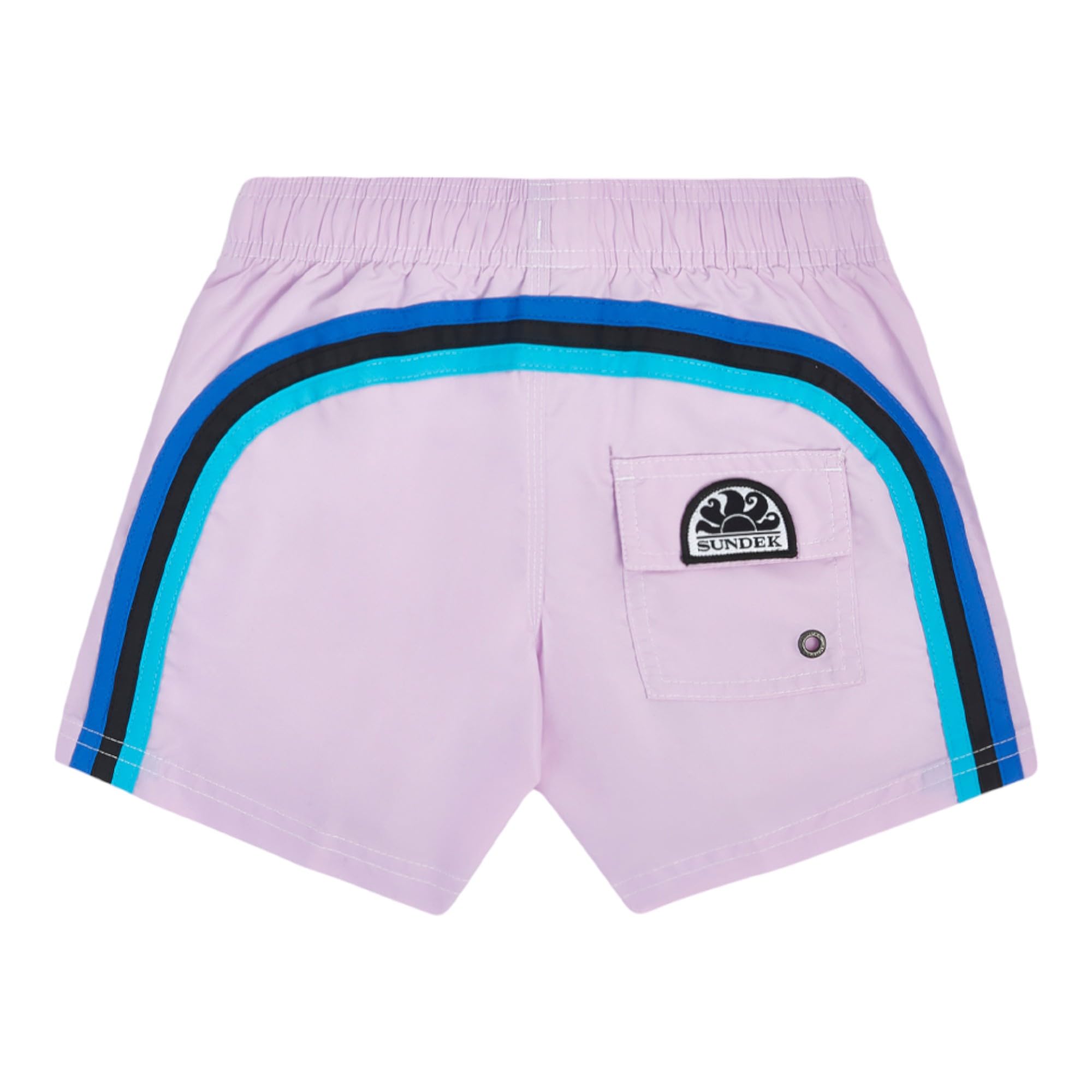 SUNDEK Boys Elastic Waist Boardshort, Swim Trunks Sized by Age