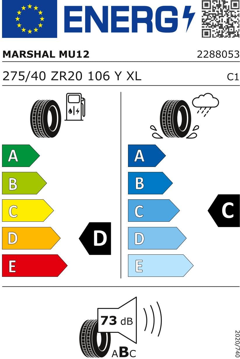 MARSHAL - 275/40 ZR20 TL 106Y MATRAC FX MU12 XL BSW – Pneumatici estivi