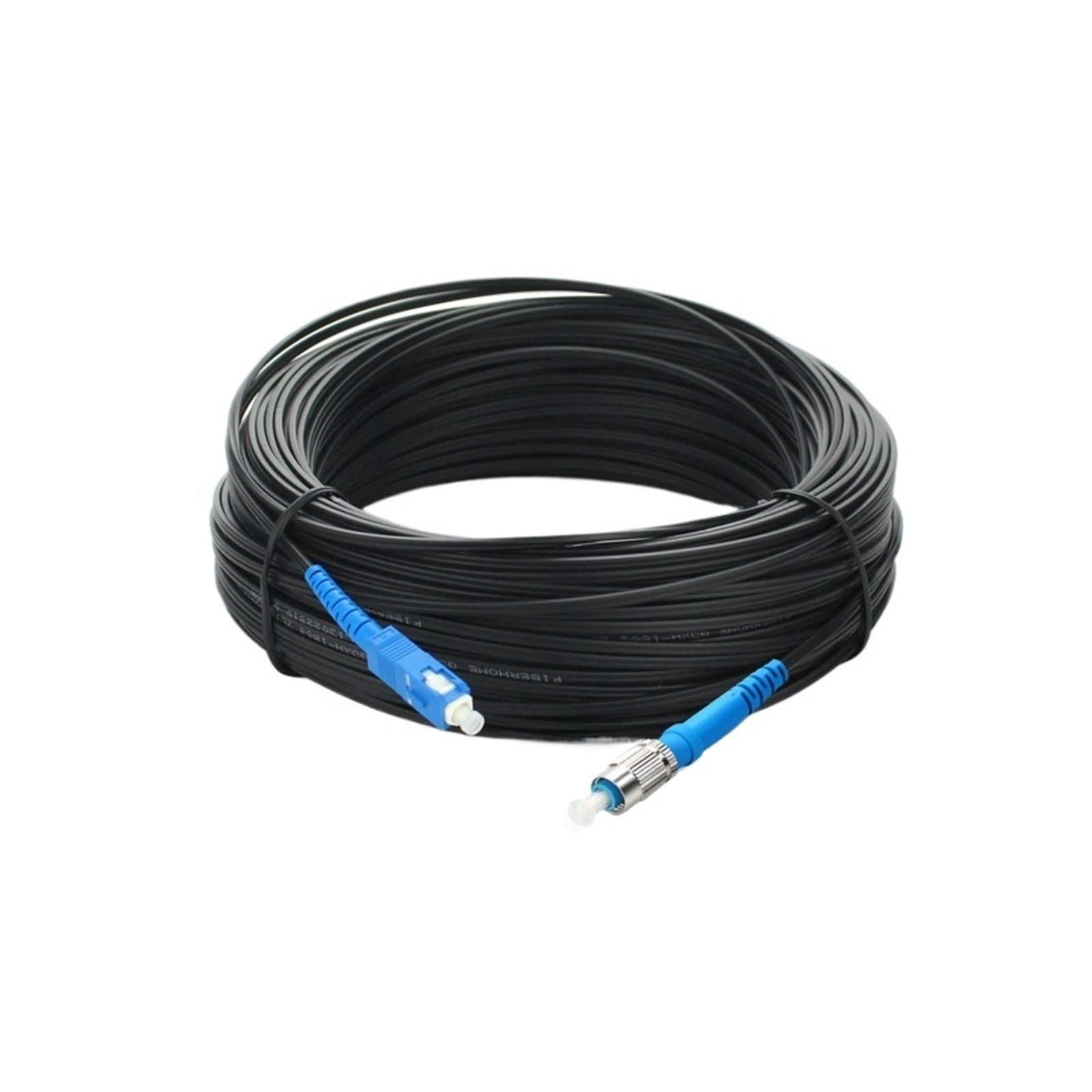 Câble de raccordement à Fiber optique d'intérieur de 100M, cordon de raccordement monomode SC SC-FC 1 noyau, 1 pièce