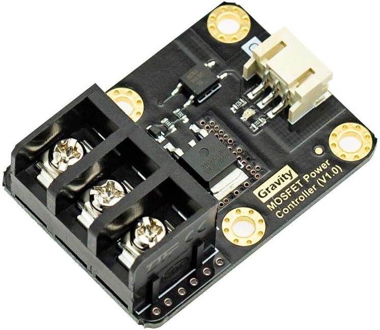 DFRobot Gravity: MOSFET Power Controller Module | MOSFET Relay | MOSFET Driver Compatible with Arduino Raspberry Pi and Other Microcontroller