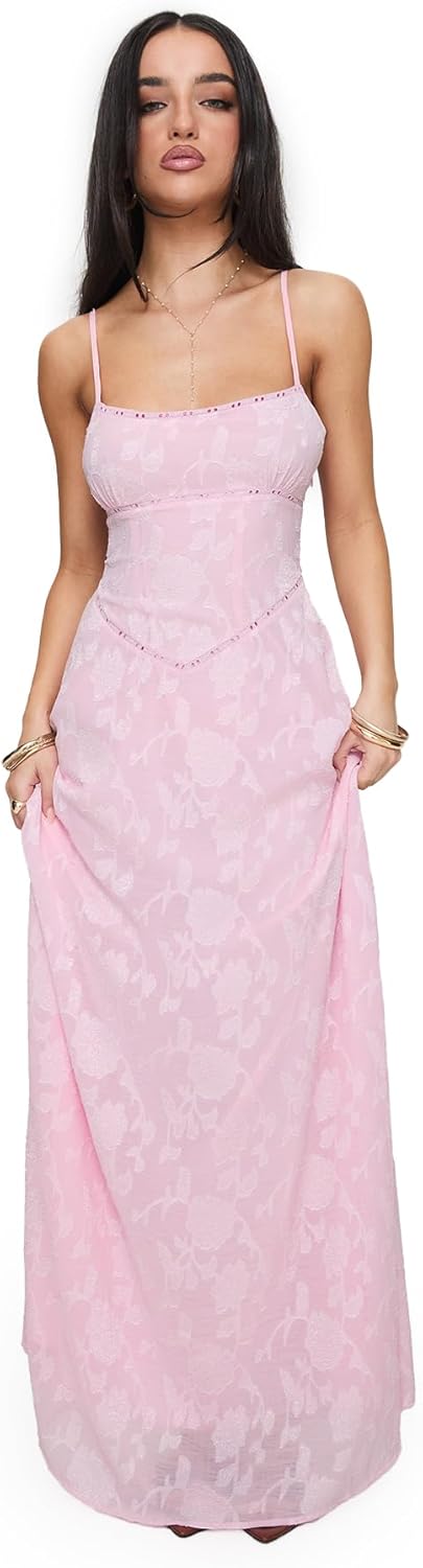 Princess Polly Womens South of France Maxi Dress