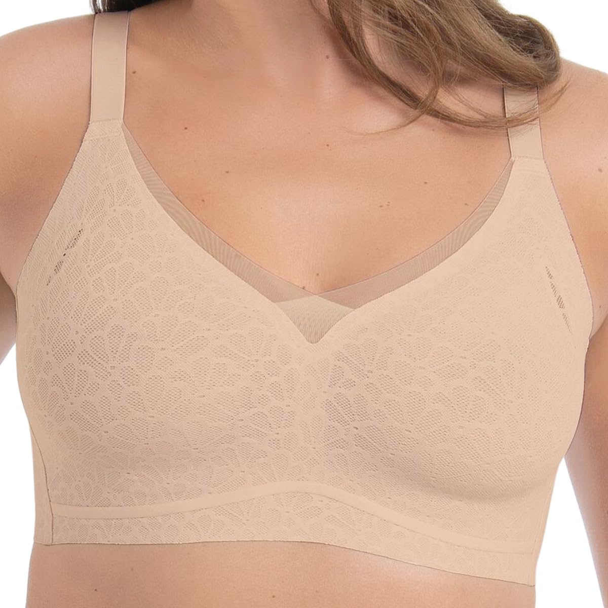 Anita Essential Smart – Damen BH ohne Bügel, Nahtlose Cups, herausnehmbare Schalen & verstellbare Träger