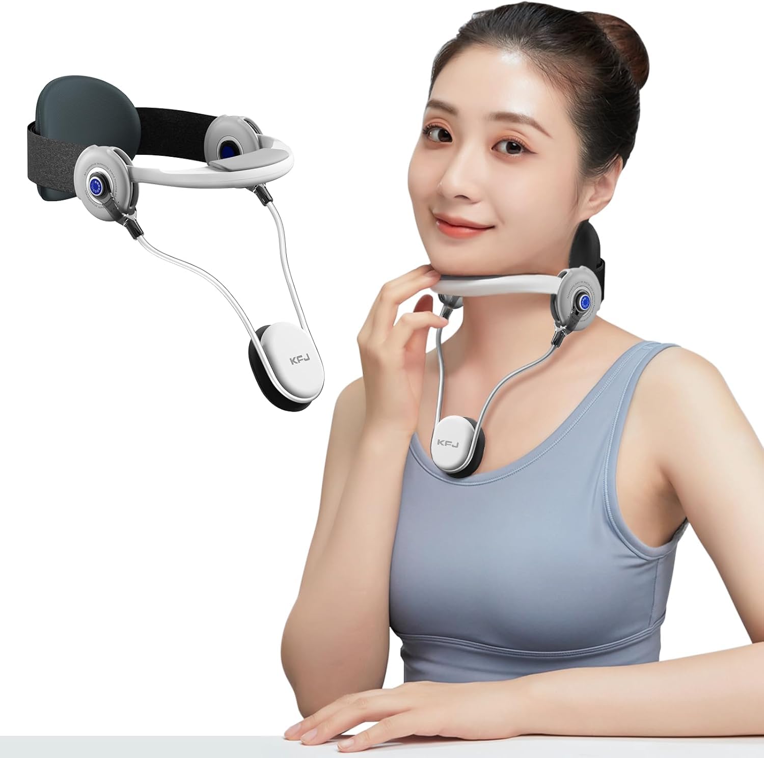 Amazon.co.jp: 【新発想ネックサポート】 超軽量＆折りたたみ式 首