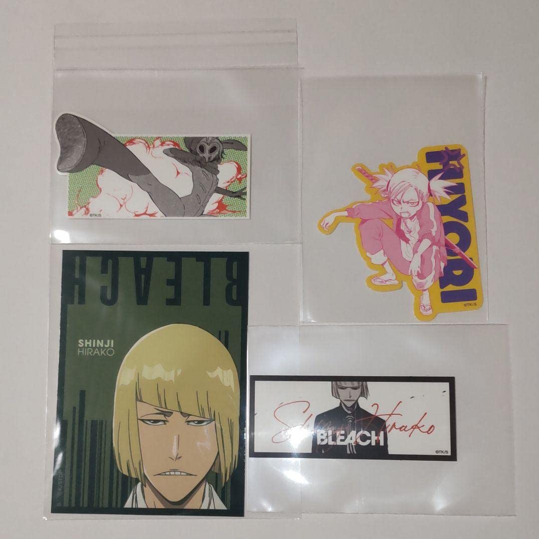 Amazon.co.jp: BLEACH ステッカー FC 平子真子 久南白 猿柿ひよ里